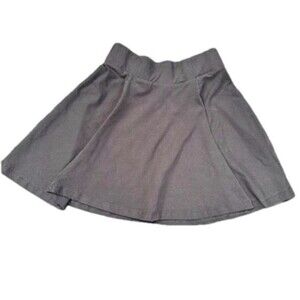 H&M black mini skirt XS cotton flared trendy casual school girl coquette​ girl